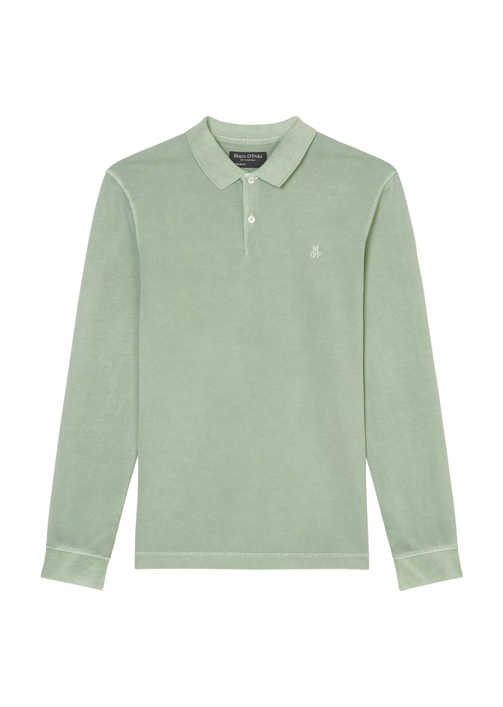 Marc OPolo Langarm-Poloshirt, im Washed-Look günstig online kaufen