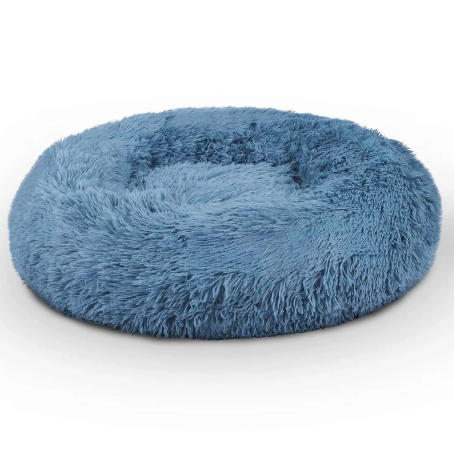 Bestlivings Haustierbett Fluffy Ø50cm Türkis Hundekissen Öko-Tex Hundebett günstig online kaufen