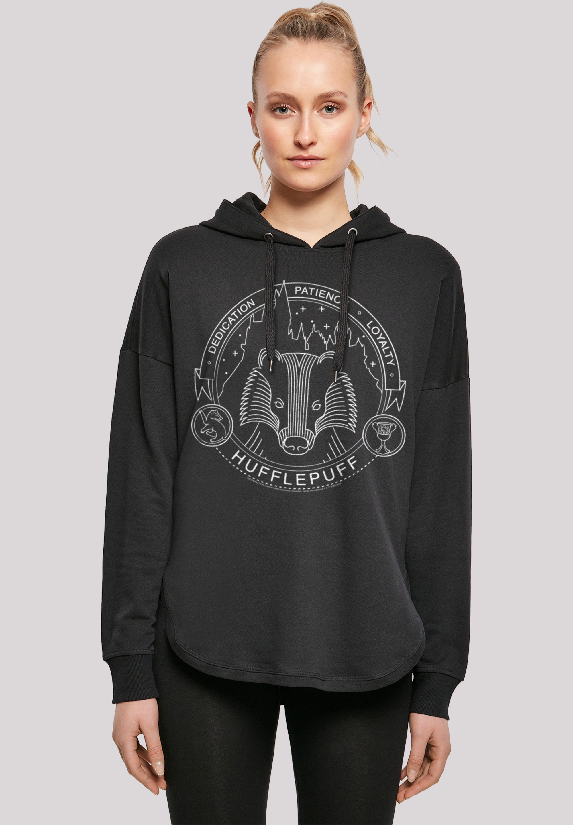 F4NT4STIC Kapuzenpullover "Harry Potter Hufflepuff Seal", Print günstig online kaufen