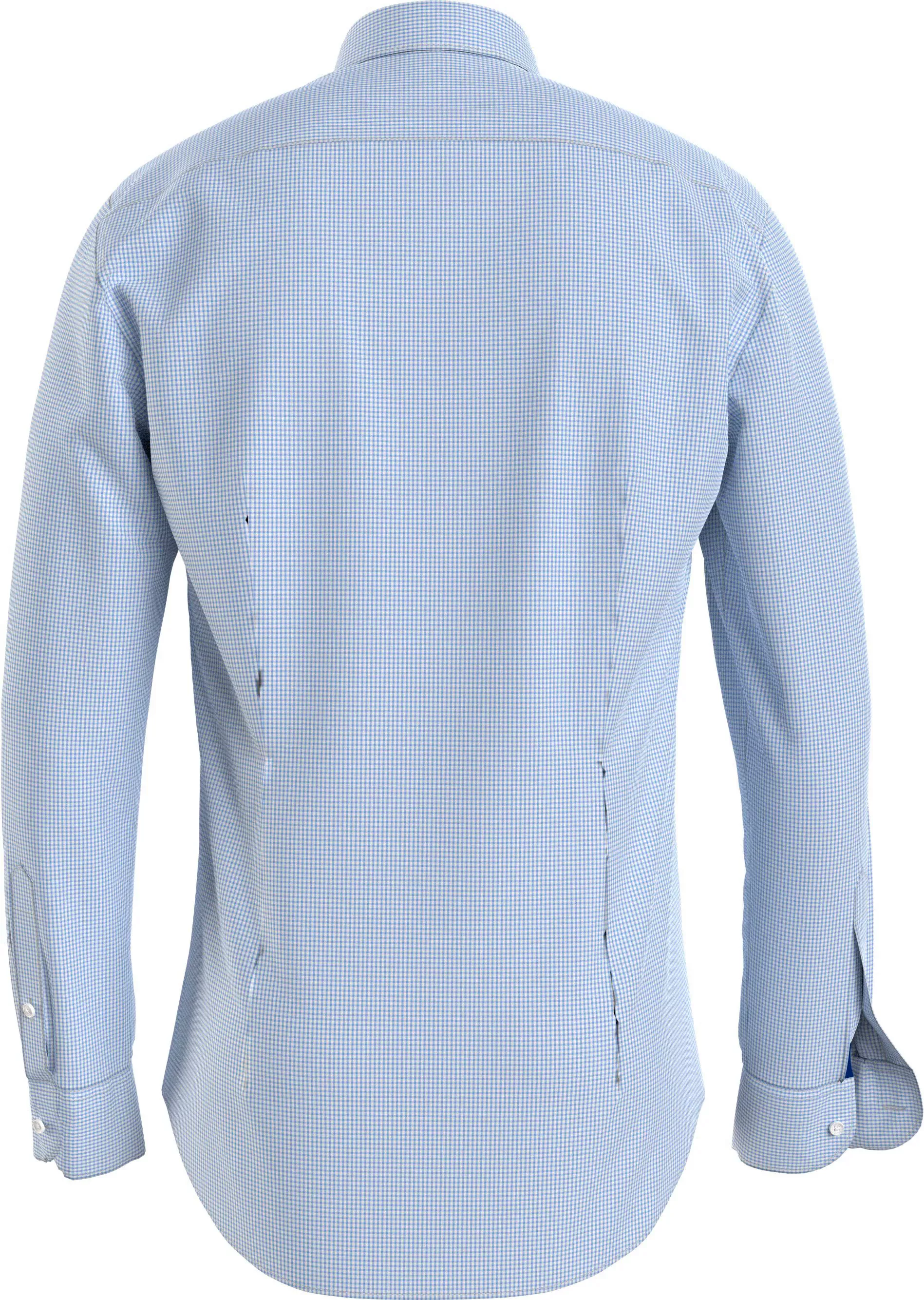 Tommy Hilfiger TAILORED Langarmhemd CL STRETCH MINI GINGHAM SF SHIRT mit To günstig online kaufen
