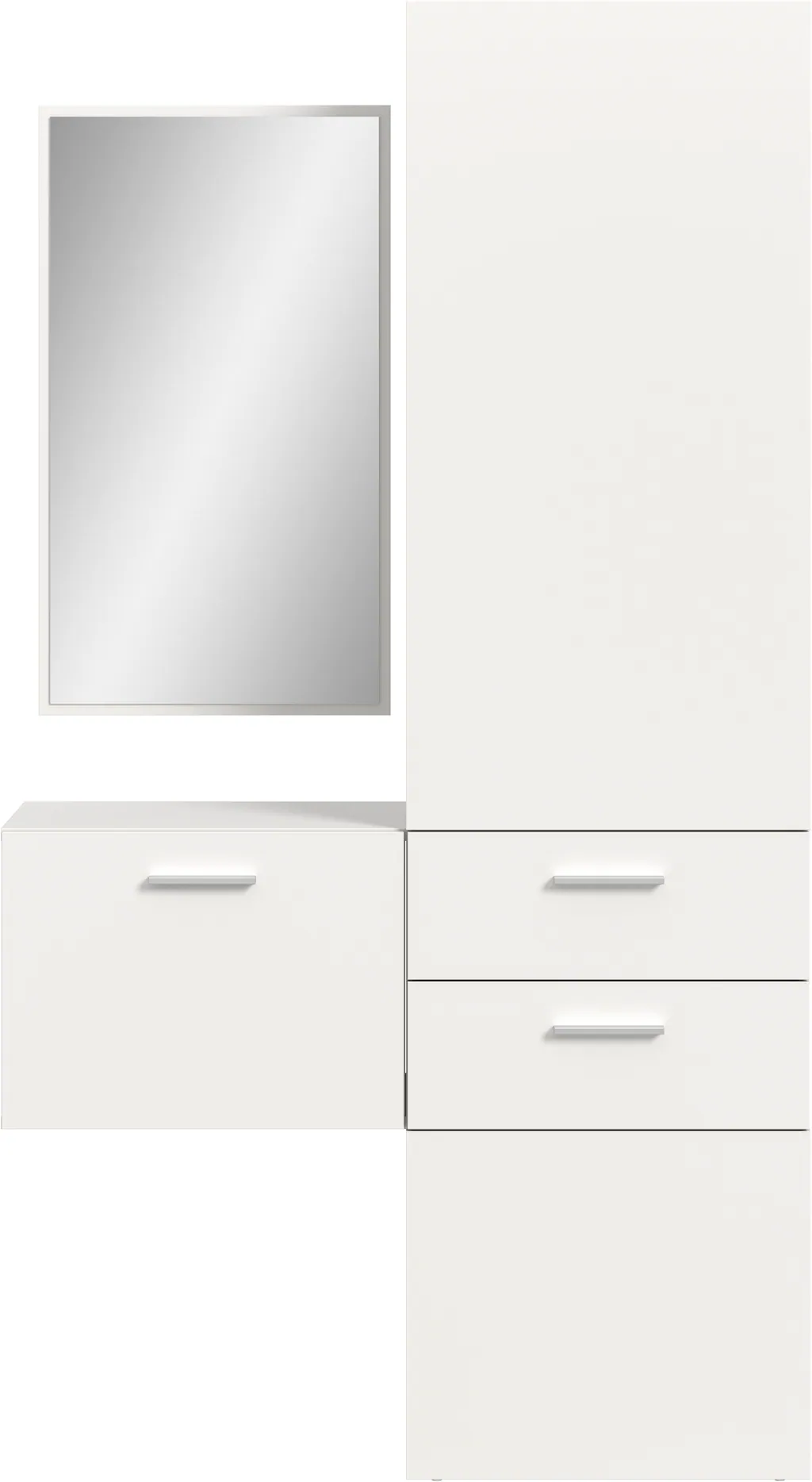 INOSIGN Garderoben-Set, (Set, 3 St.), Lumo, Garderobenset Breite: 104 cm, S günstig online kaufen