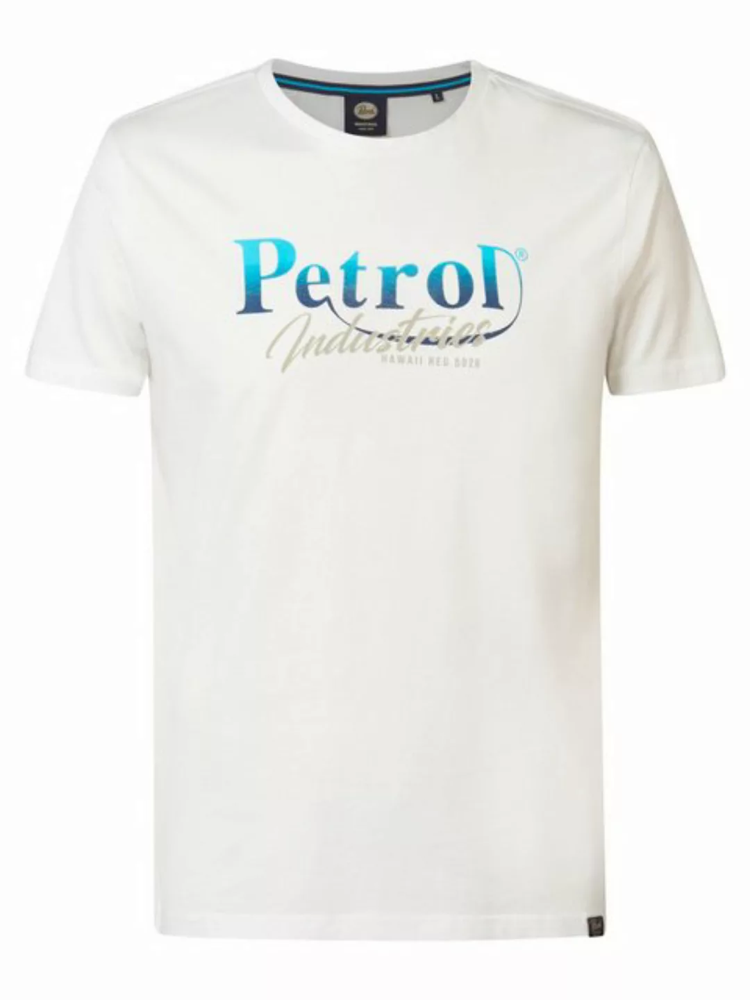 Petrol Industries T-Shirt - Shirt - Kurzarmshirt - T-Shirt mit Aufdruck Sum günstig online kaufen