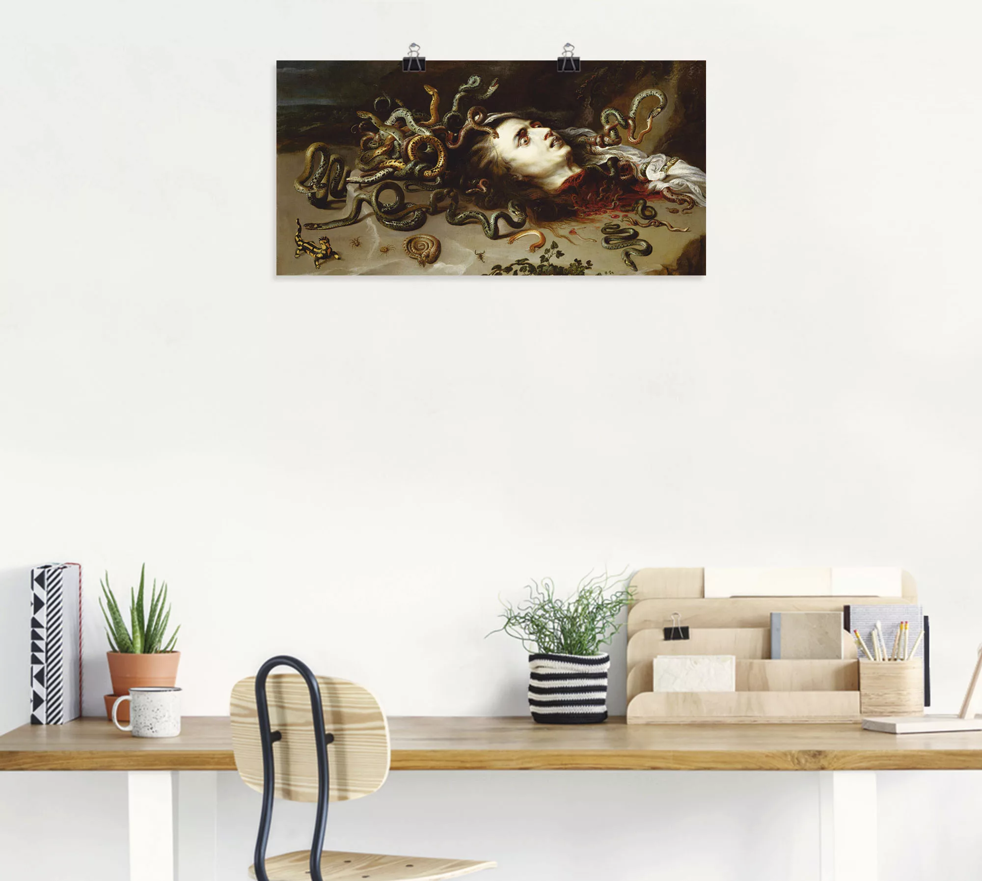 Artland Wandbild "Das Haupt der Medusa", klassische Fantasie, (1 St.), als günstig online kaufen