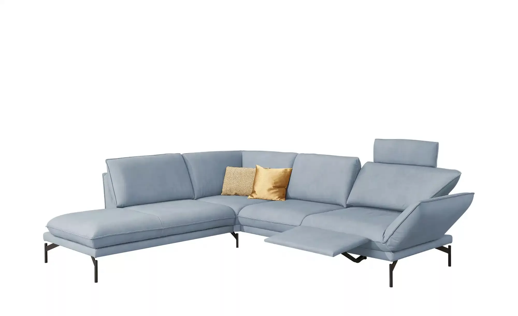 himolla Ecksofa  1478 ¦ blau ¦ Maße (cm): B: 275 H: 87 Polstermöbel > Sofas günstig online kaufen