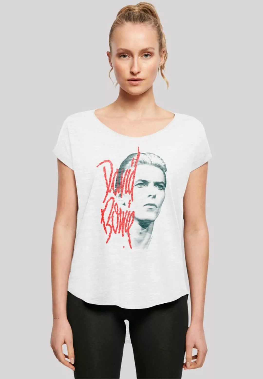 F4NT4STIC T-Shirt David Bowie Mono Stare Print günstig online kaufen