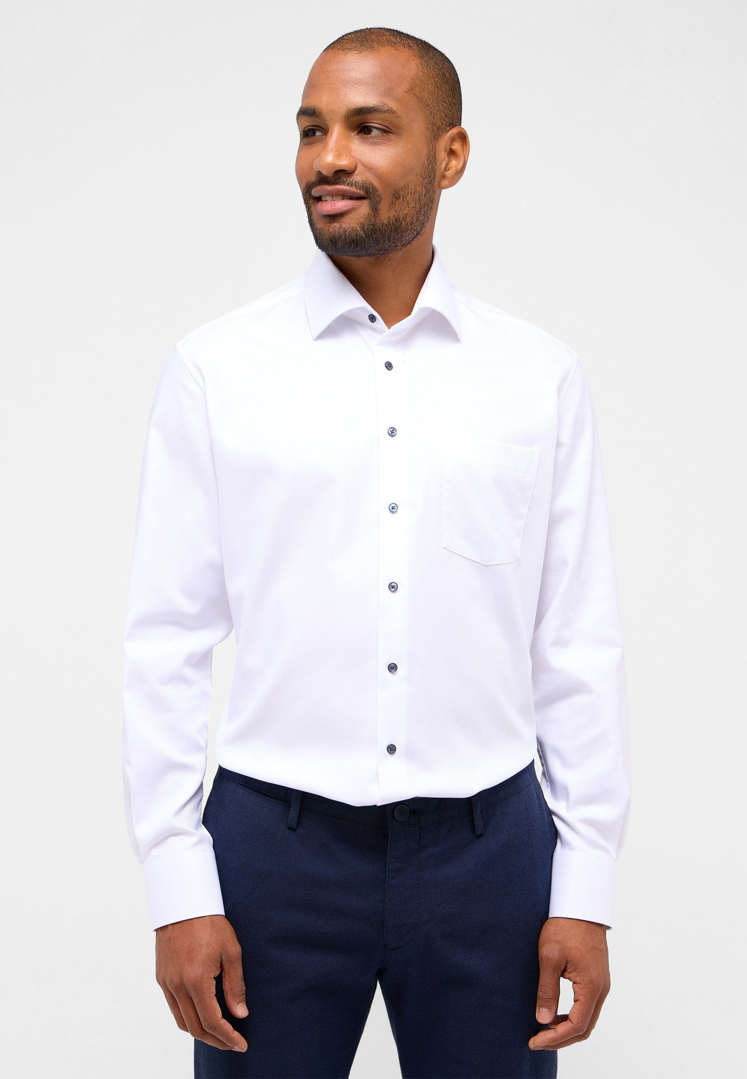 Eterna Langarmhemd MODERN FIT NON IRON günstig online kaufen