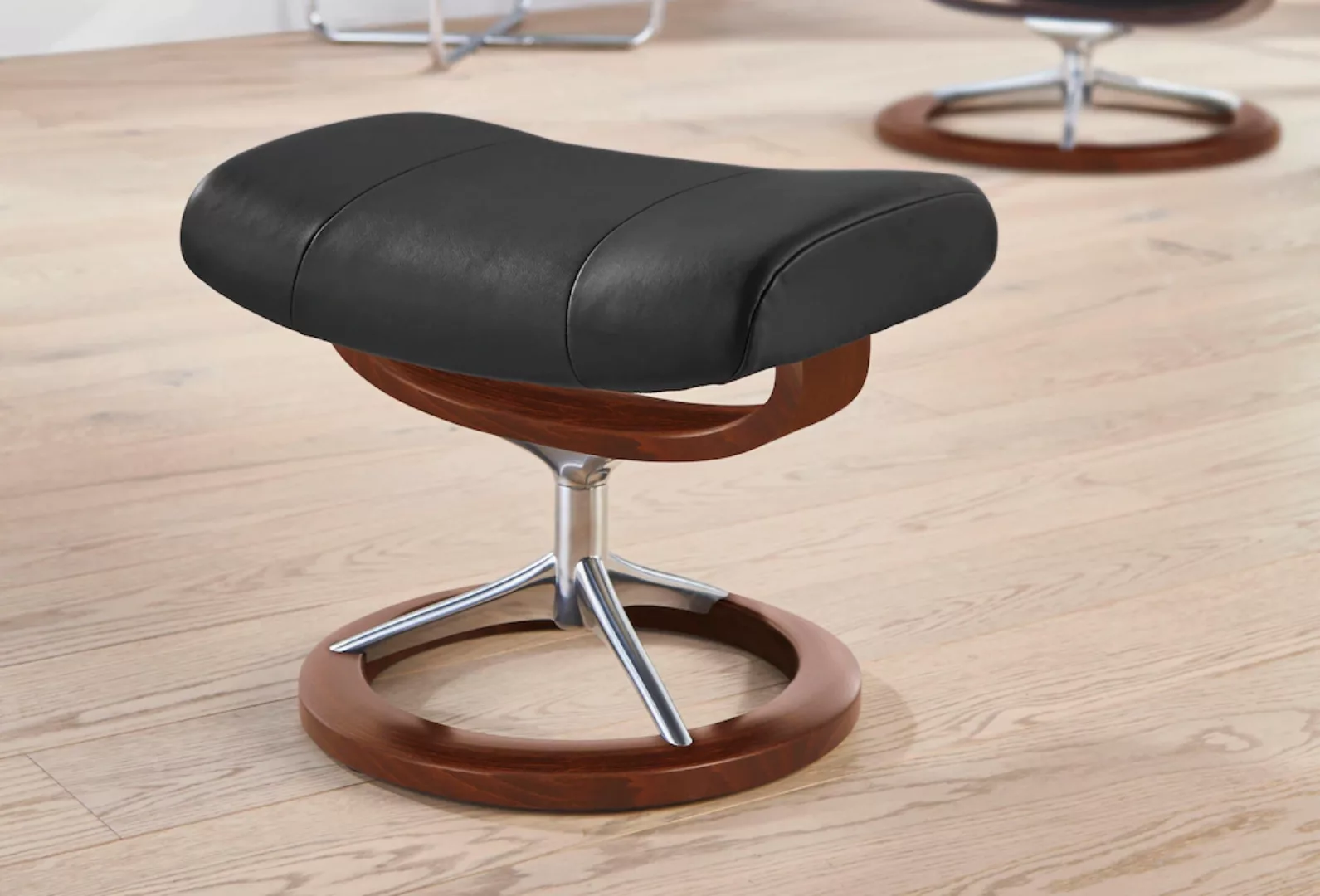 Stressless® Hocker »Garda«, mit Signature Base, Gestell Braun günstig online kaufen