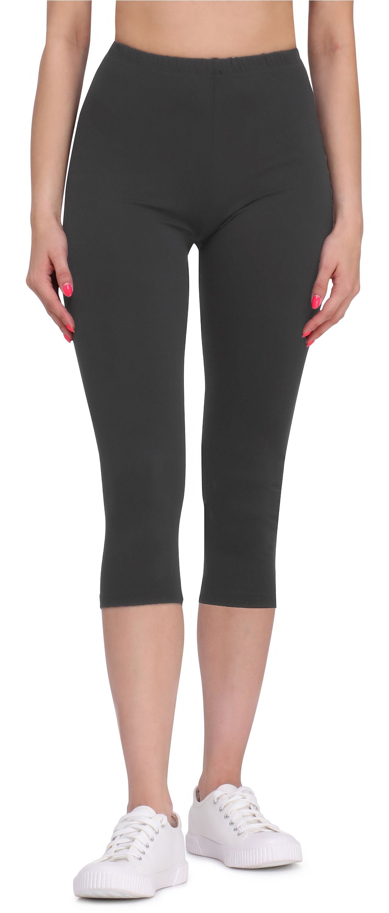 Bellivalini Leggings Damen 3/4 Capri Hose günstig online kaufen