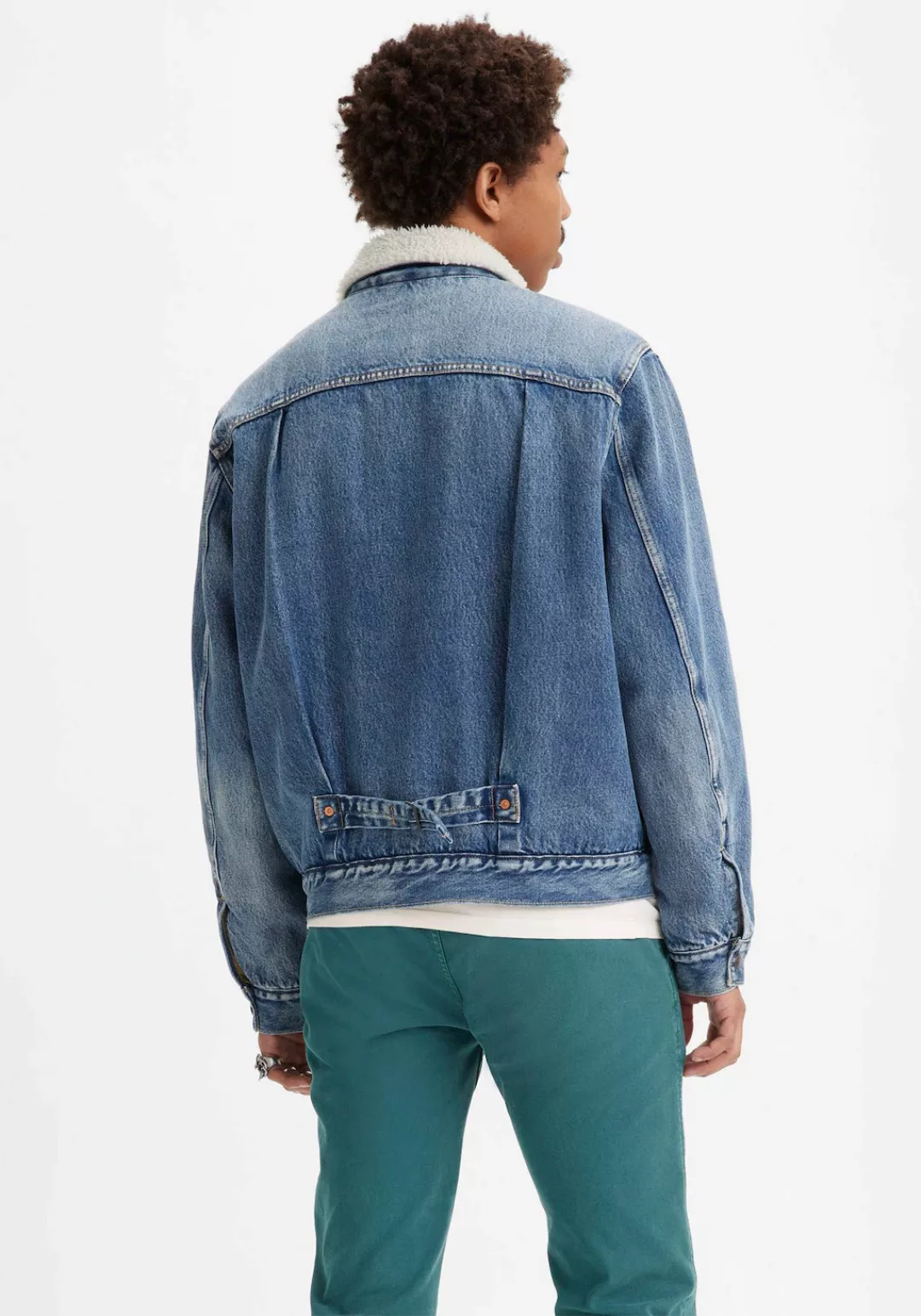 Levis Jeansjacke "SHERPA TRUCKER", mit warmem Sherpa-Futter günstig online kaufen