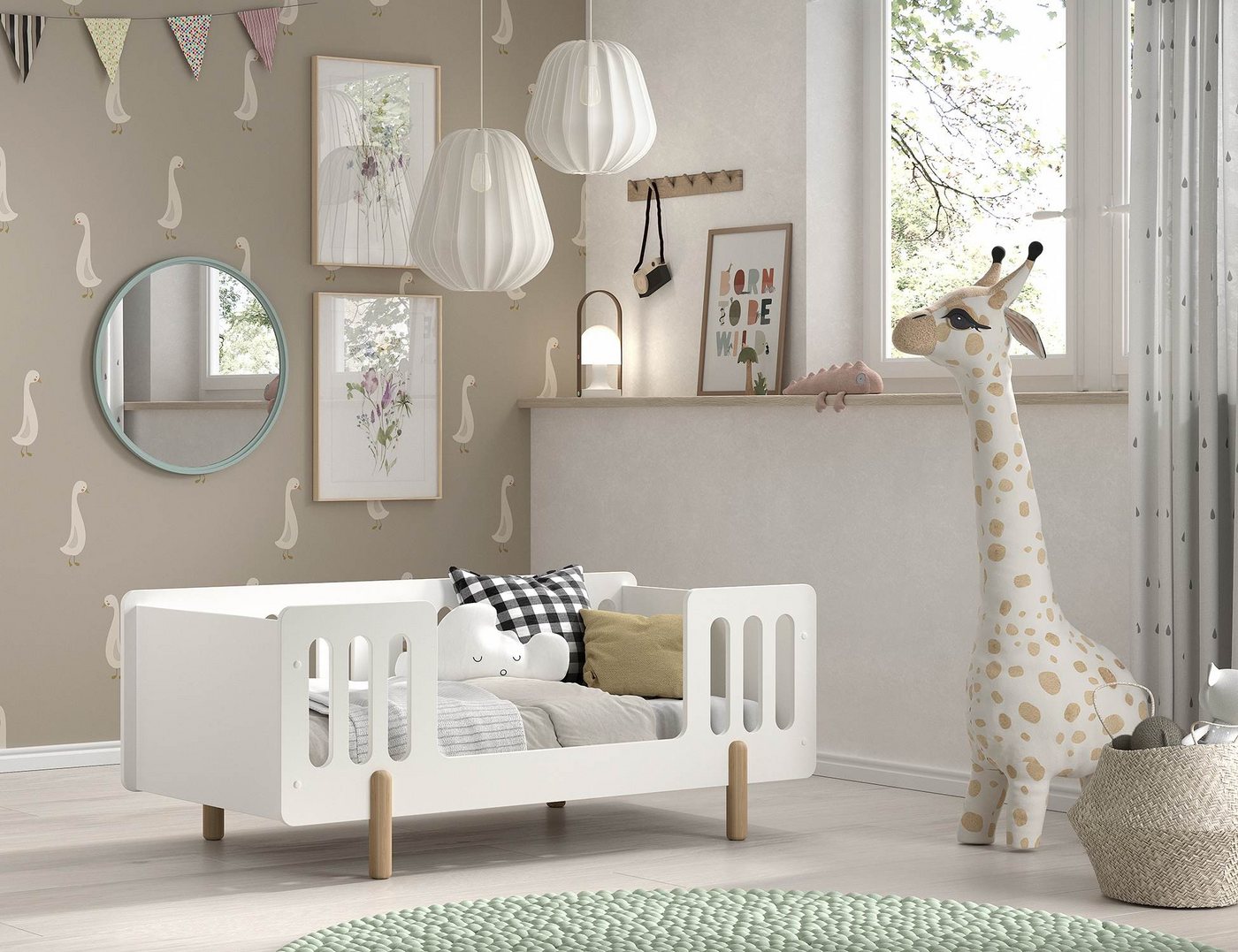 Vipack Kinderbett (Made in Europe), für das heranwachsende Kind, 70x140cm m günstig online kaufen