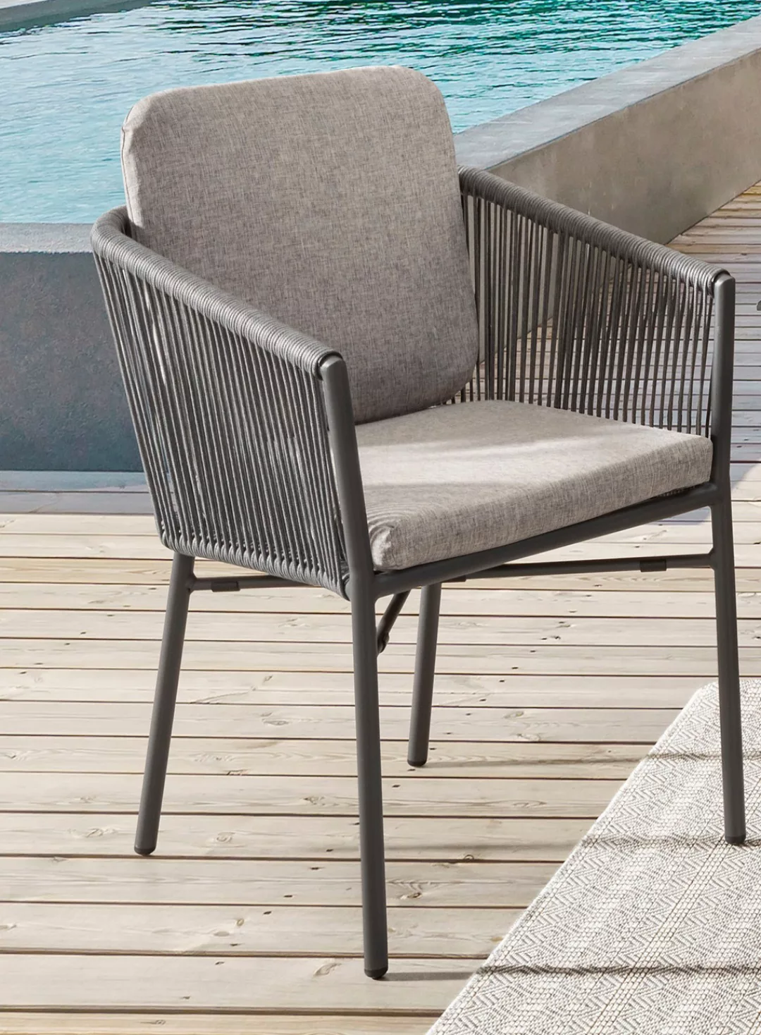Destiny Gartensessel LUCCA (Set, 2-St), Aluminium, günstig online kaufen