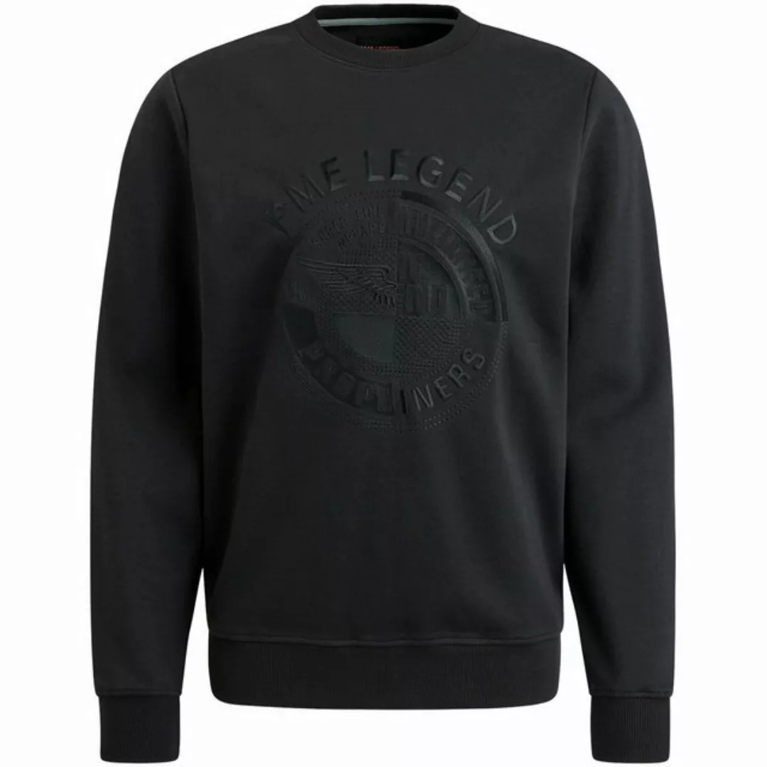 PME LEGEND Strickpullover Crewneck pique double face sweat günstig online kaufen