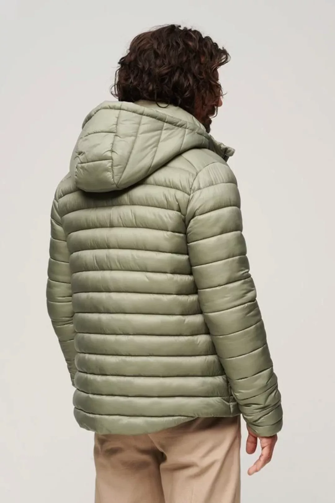 Superdry Fuji Pufferjacke Khaki - Größe XXL günstig online kaufen