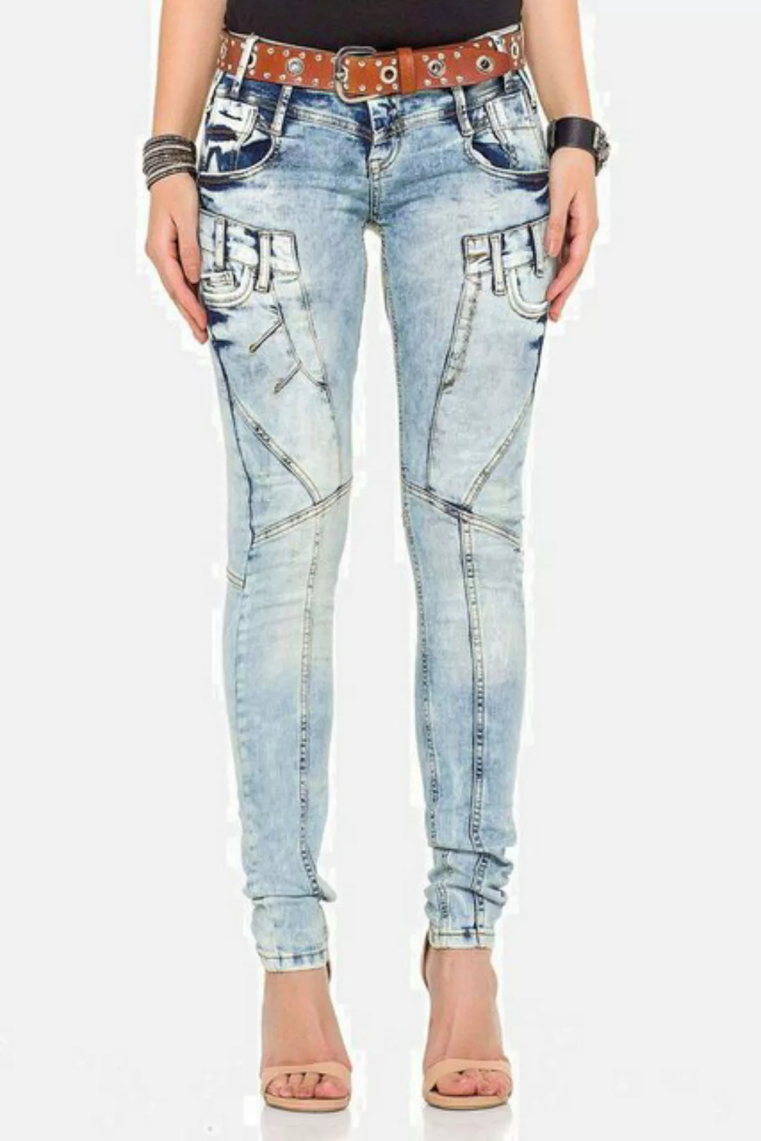 Cipo & Baxx Slim-fit-Jeans "Jeans", in Slim Fit, WD216 günstig online kaufen