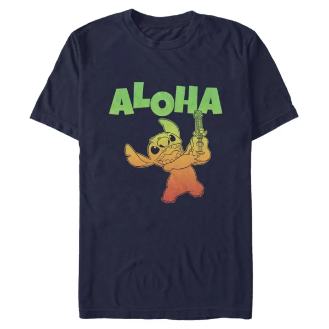 Disney Classics - Lilo & Stitch - Lilo & Stitch Aloha Stitch - Männer T-Shi günstig online kaufen