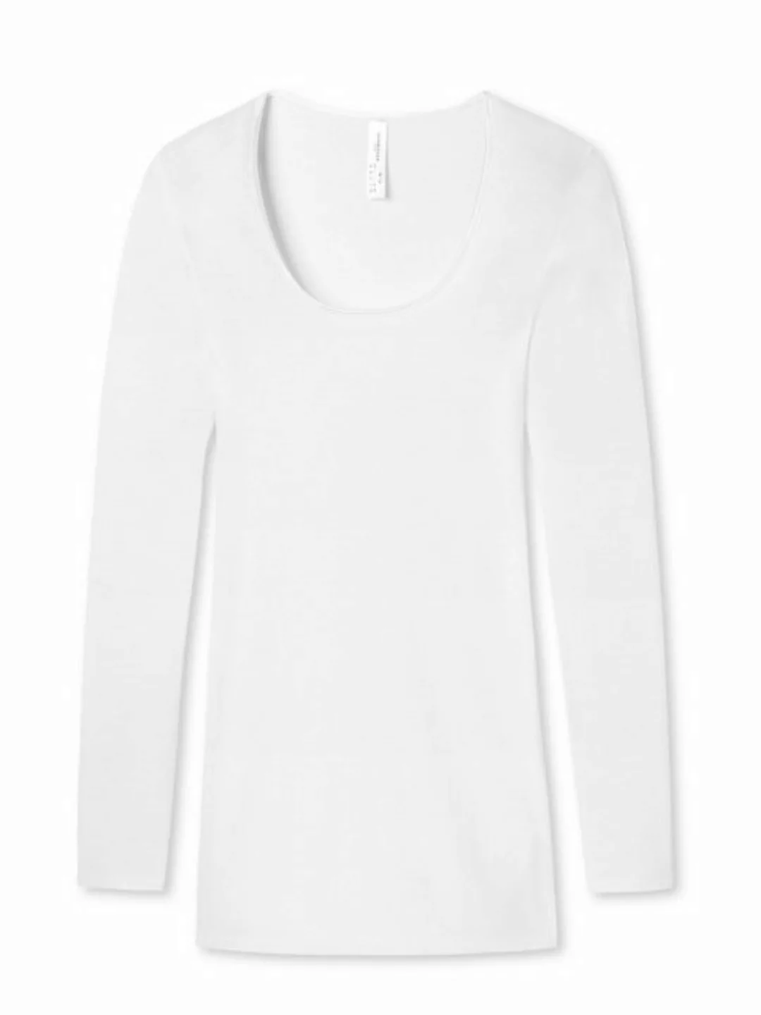 Schiesser Longsleeve Feinripp - Luxury unterhemd shirt langarm günstig online kaufen