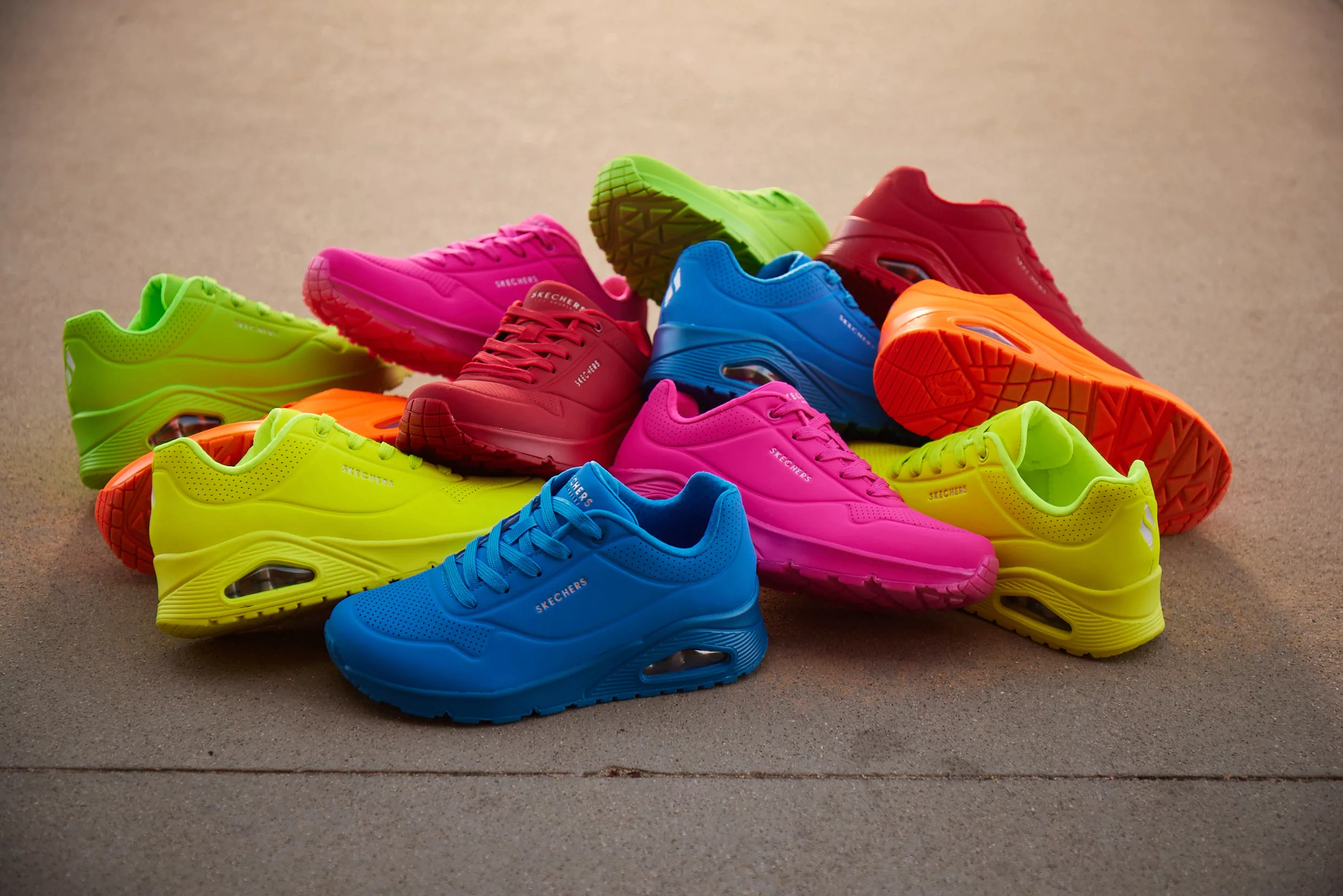 Skechers Sneaker "Street Uno - Stand on Air", Freizeitschuh, Halbschuh, Sch günstig online kaufen