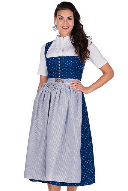 Berwin & Wolff Dirndl Dirndl lang 2tlg. - NOELLA - marine günstig online kaufen