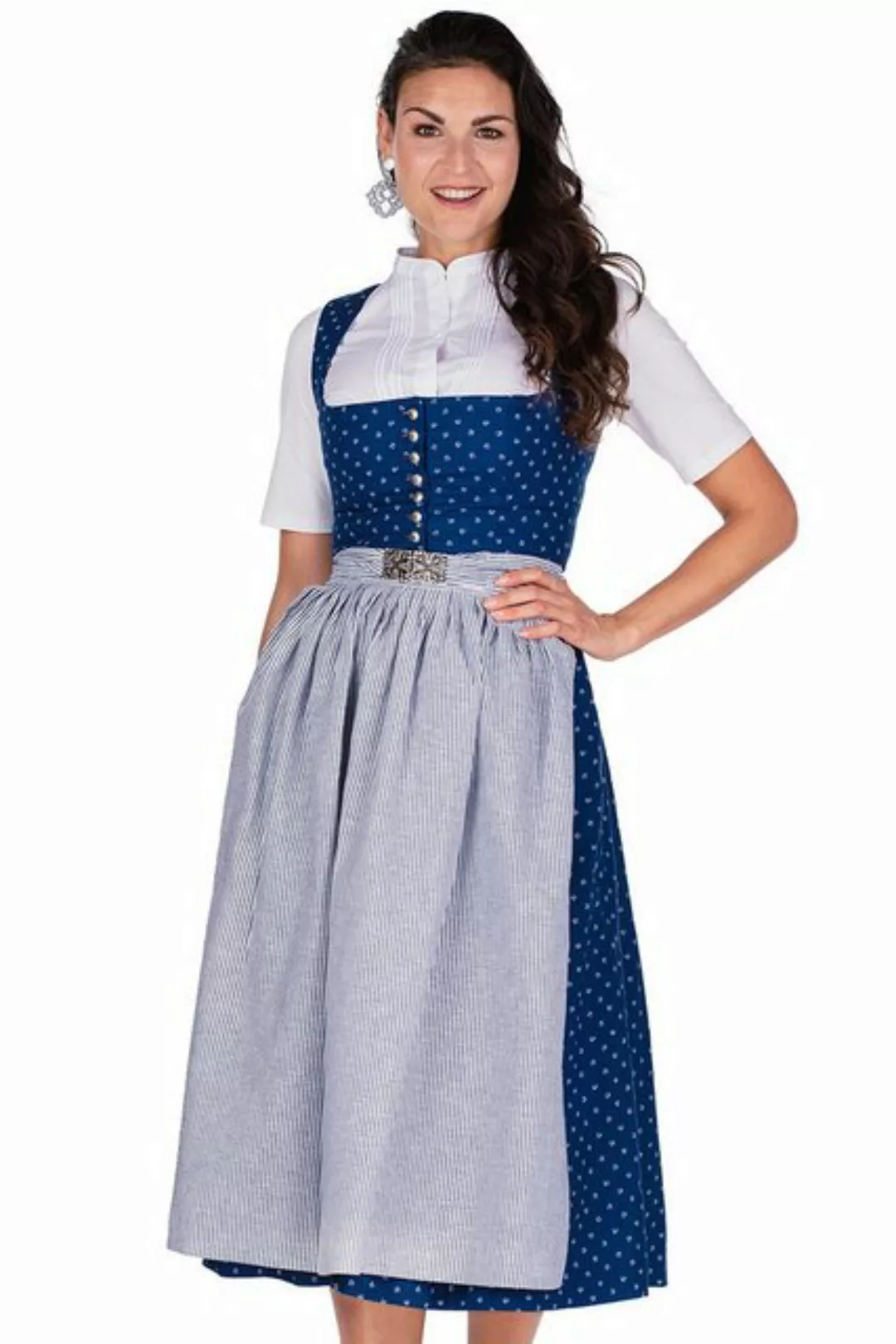 Berwin & Wolff Dirndl Dirndl lang 2tlg. - NOELLA - marine günstig online kaufen