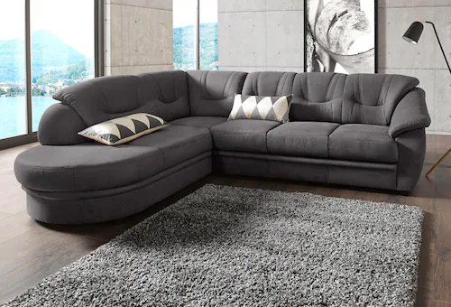 sit&more Ecksofa "Bellevue L-Form", wahlweise mit Bettfunktion günstig online kaufen