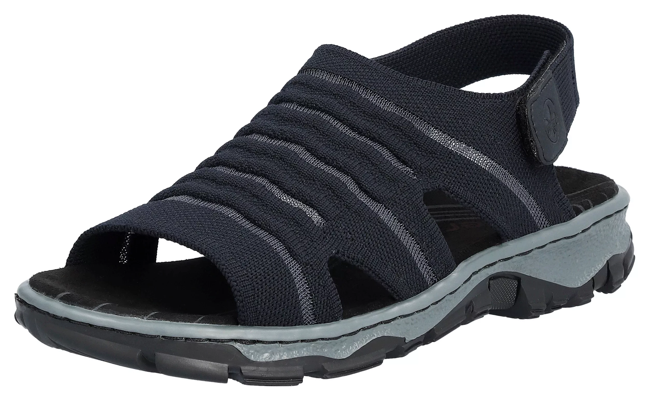 Rieker Sandale, Sommerschuh, Sandalette, Keilabsatz, mit elastischen Riemch günstig online kaufen