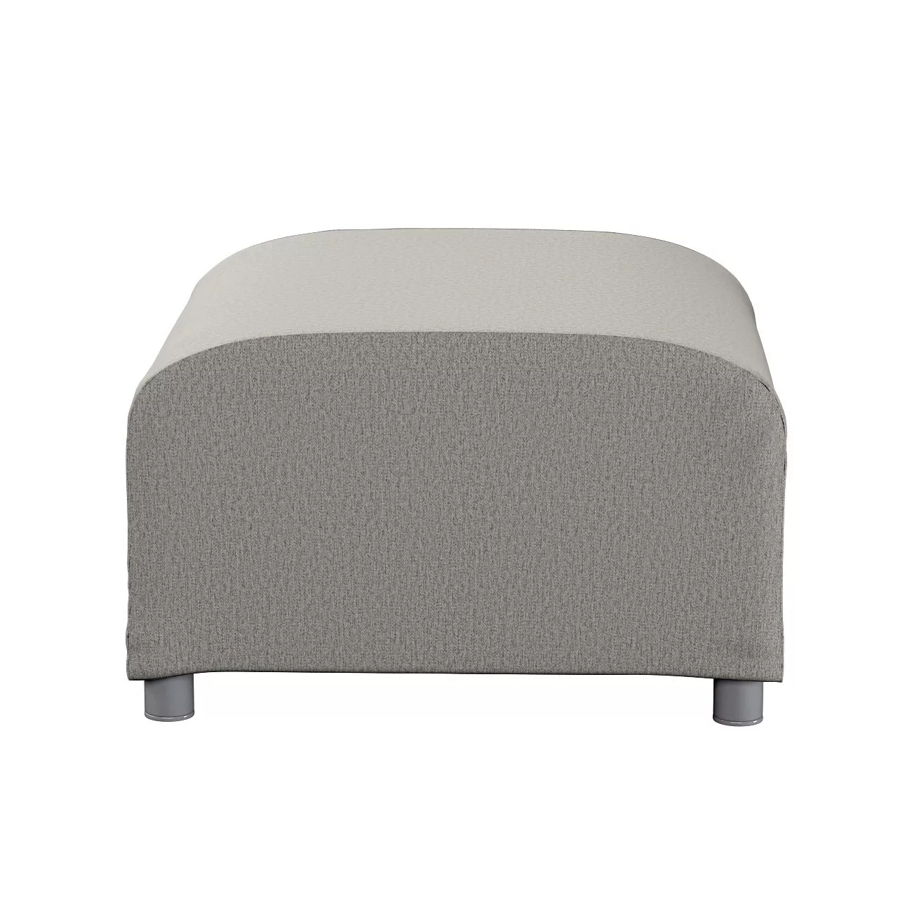 Bezug für Klippan Hocker, grau-beige, Husse, Klippan Hocker, Madrid (162-03 günstig online kaufen