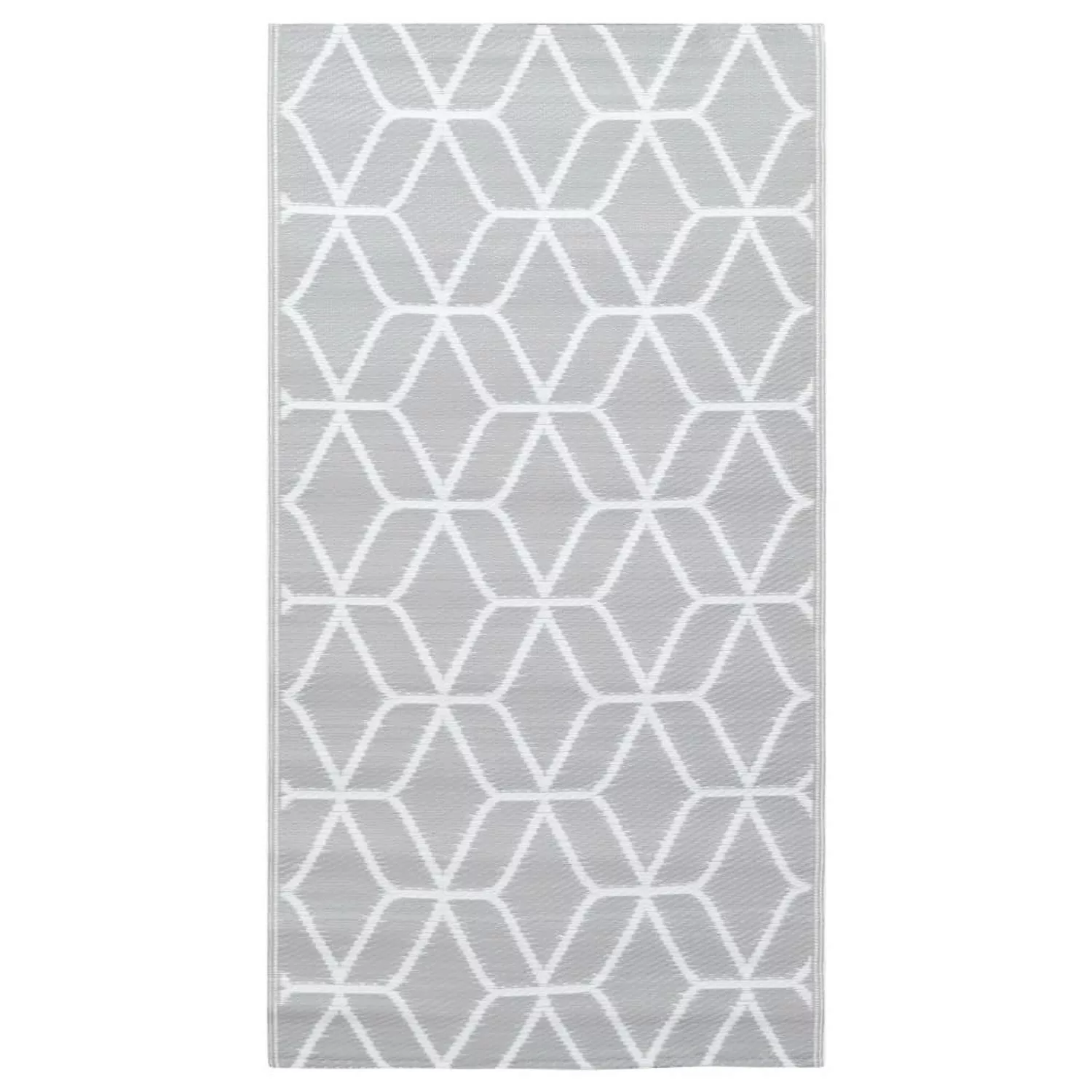 vidaXL Outdoorteppich Grau 160x230 Cm Pp 643942 günstig online kaufen