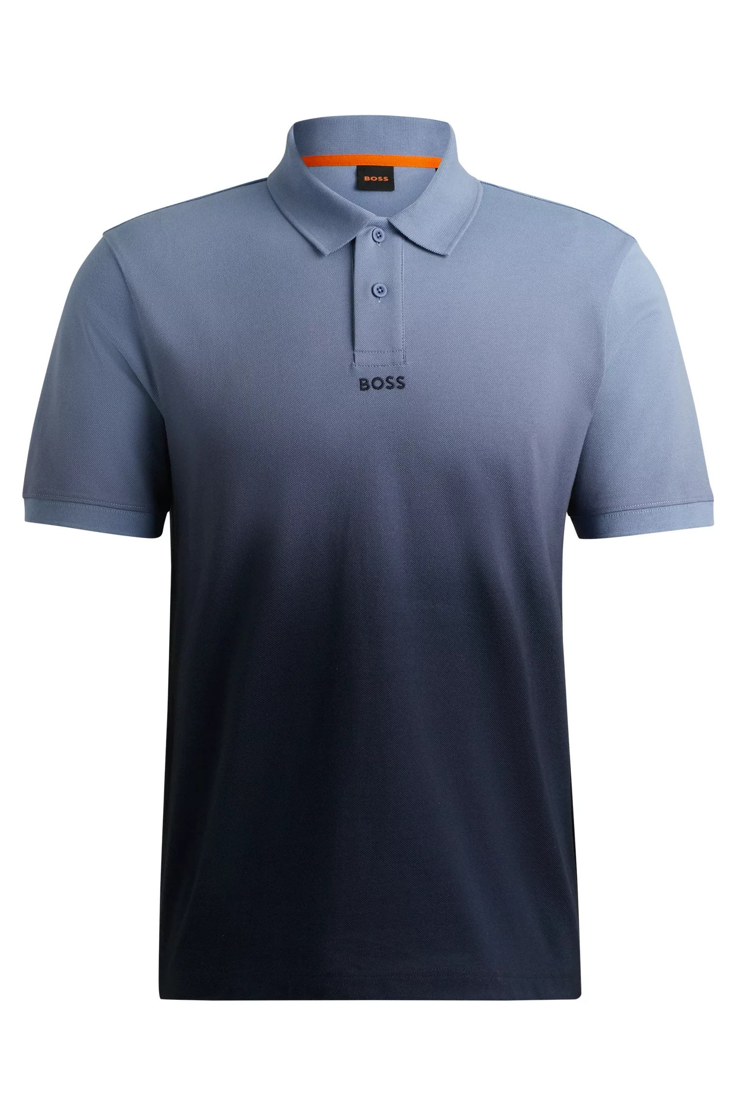 BOSS ORANGE Poloshirt Pe_Gradient mit Polokragen günstig online kaufen