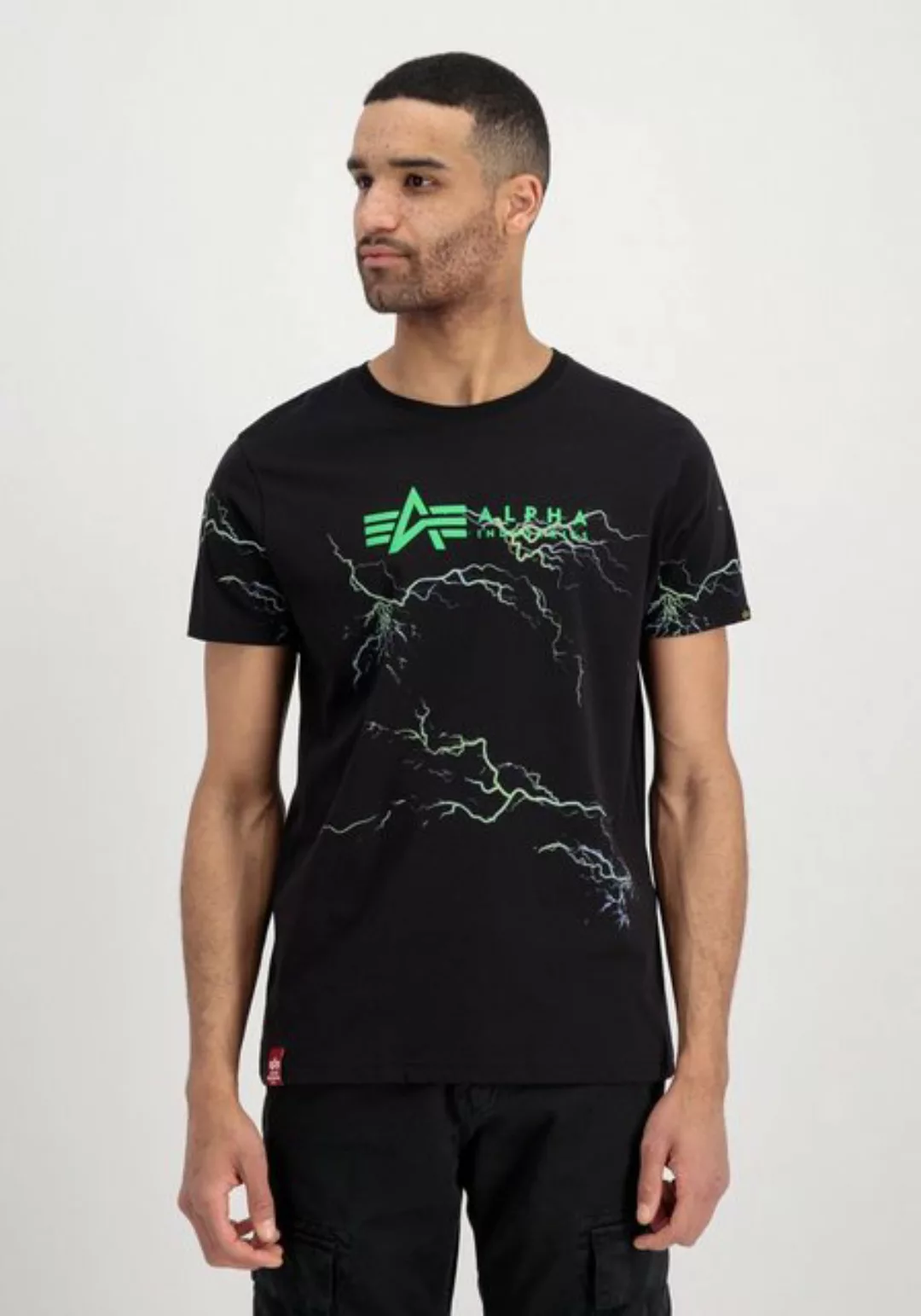 Alpha Industries T-Shirt Alpha Industries Men - T-Shirts Lightning AOP T günstig online kaufen