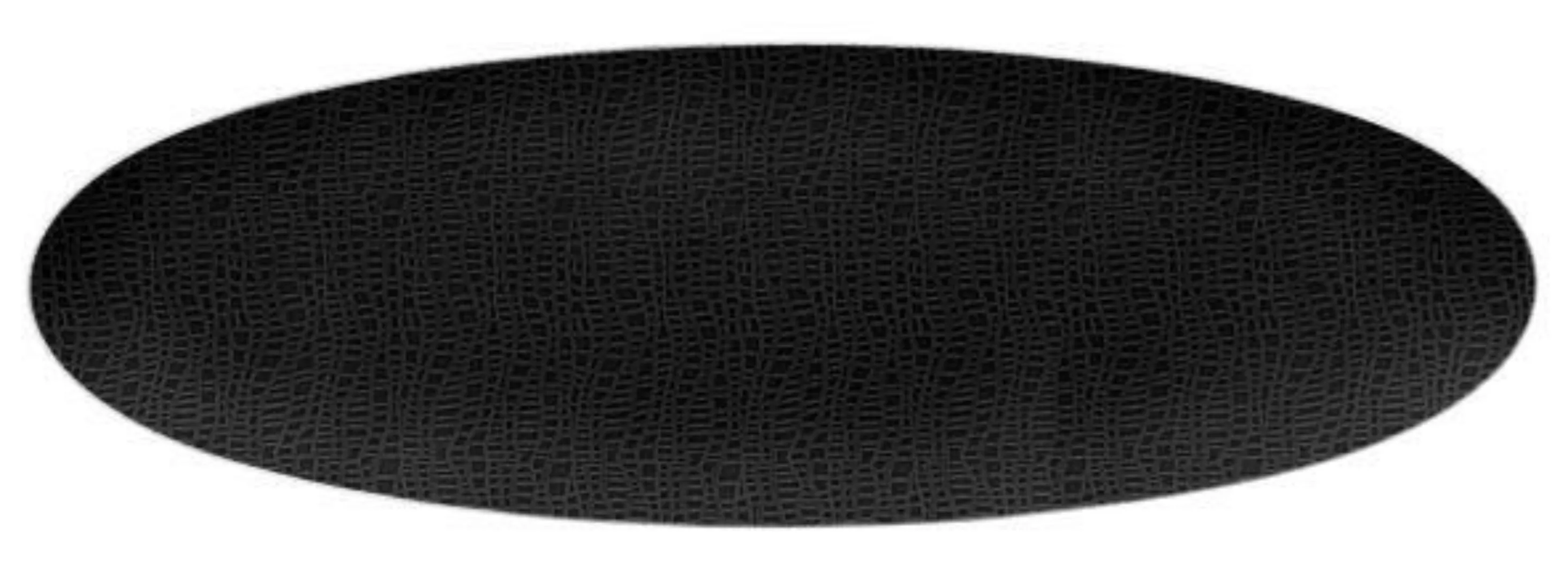 Seltmann Weiden Life Fashion - Glamorous Black Servierplatte schmal 44x14 c günstig online kaufen