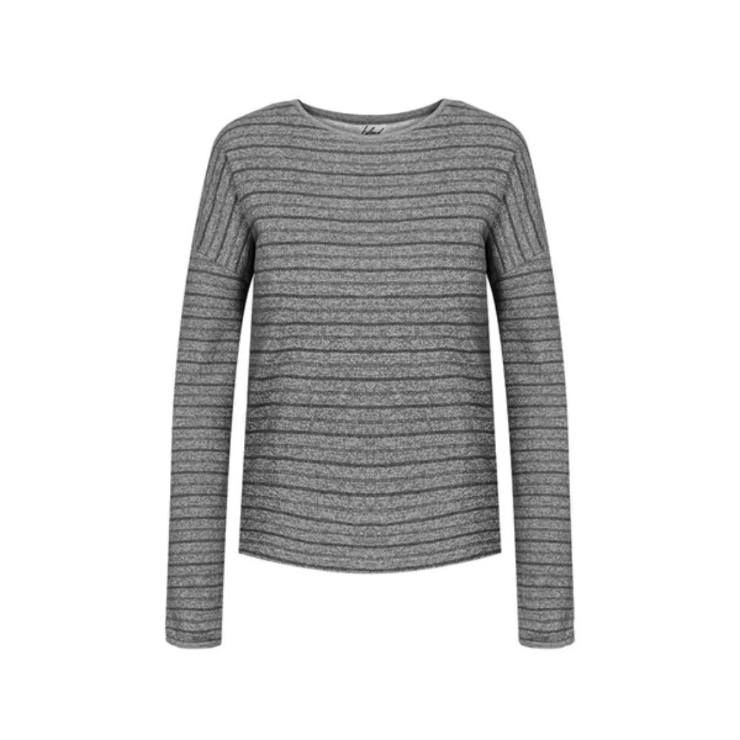 Striped Sweater Hanf Damen Grau günstig online kaufen