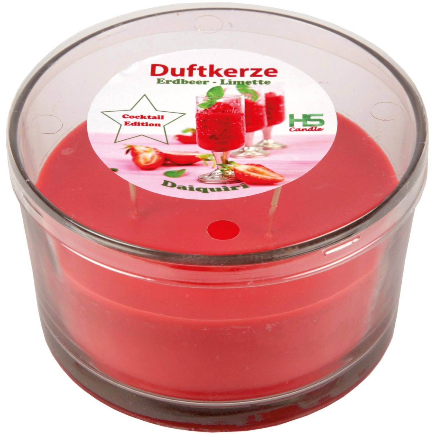 HS Candle Duftkerze Cocktail Edition Daiquiri Strawberry günstig online kaufen