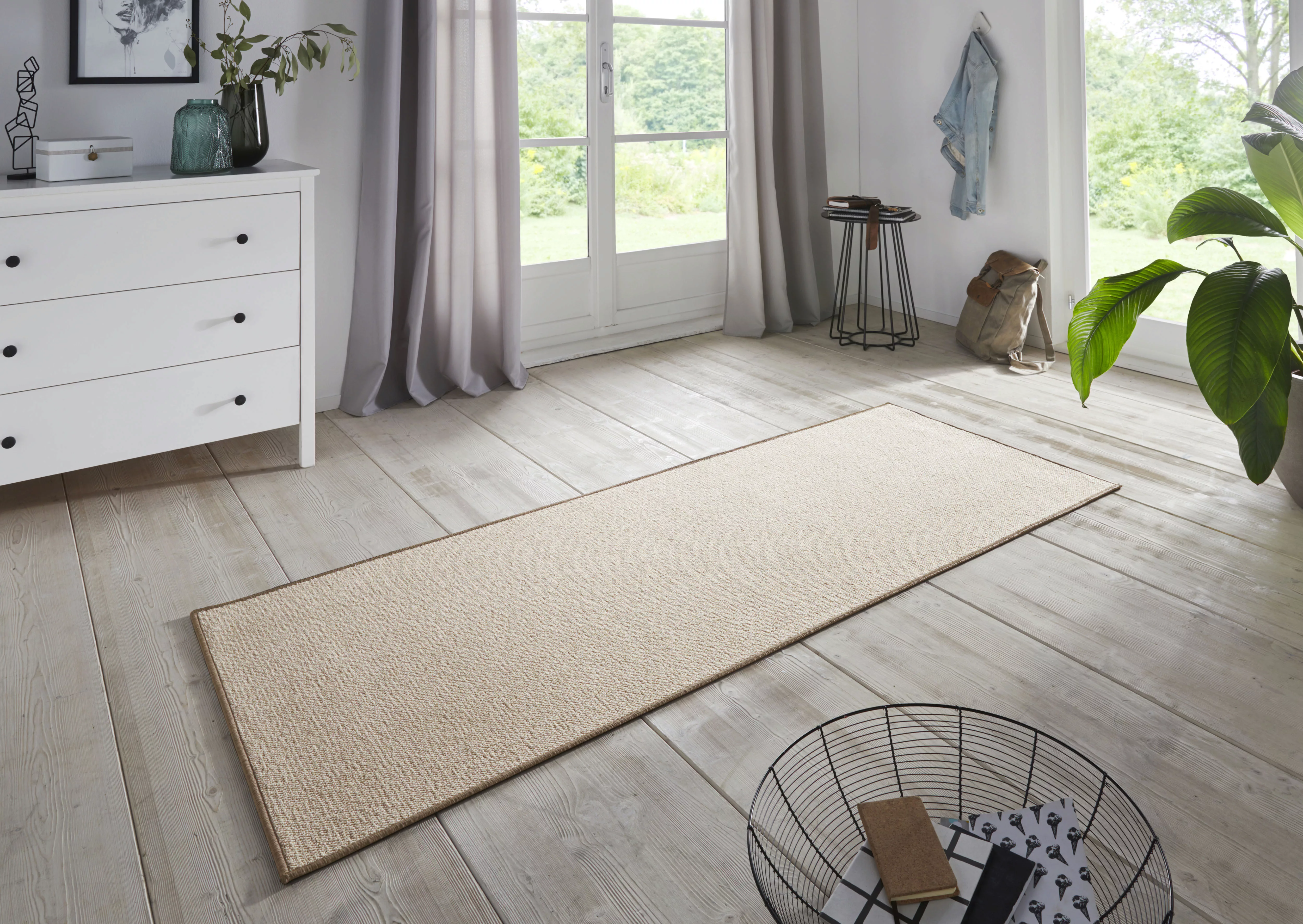 HANSE Home Läufer »Bouclé«, rechteckig, 5 mm Höhe, Rutschfest, Sisal Optik, günstig online kaufen