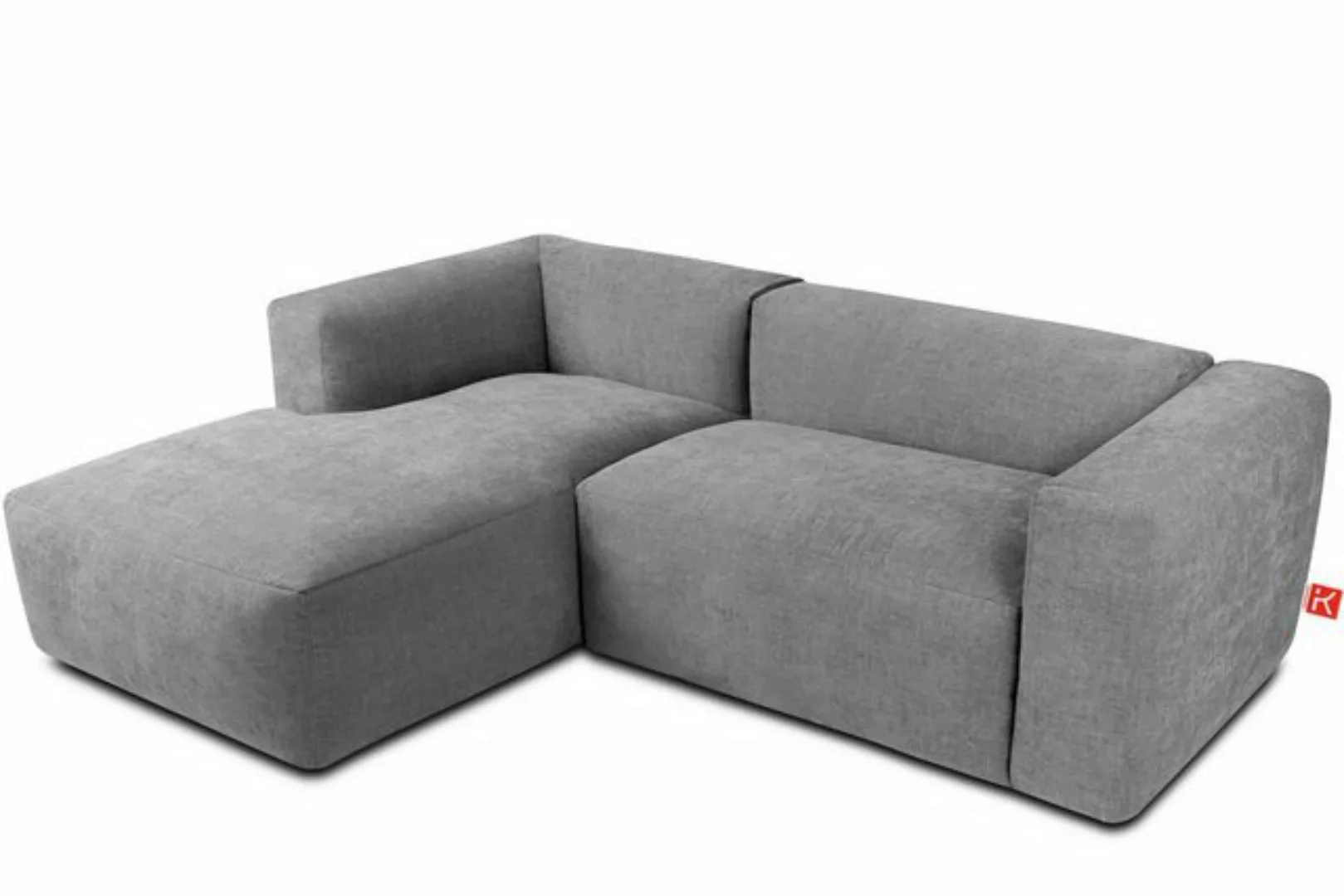 Konsimo Ecksofa Links Ecksofa BUFFO, extrem weicher und bequemer Sitz, 3-4- günstig online kaufen