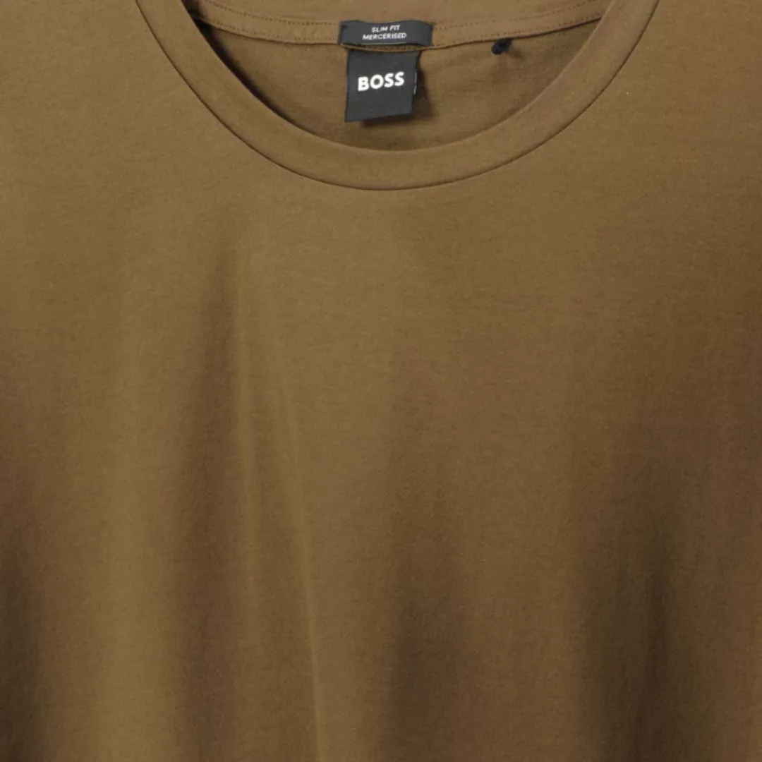 BOSS T-Shirt aus merzerisierter Baumwolle günstig online kaufen