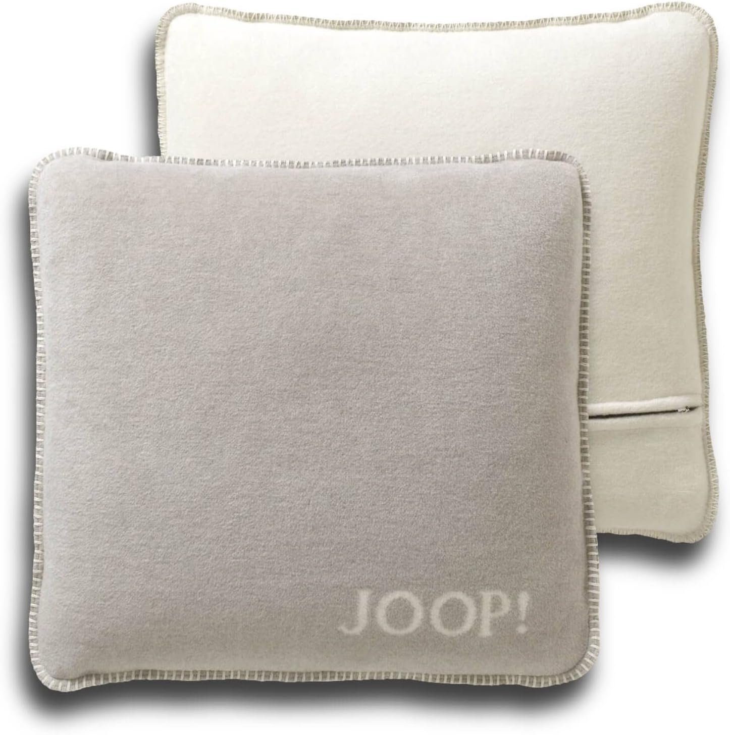 JOOP! Dekokissen Kissenhülle UNI Doubleface 50x50 günstig online kaufen
