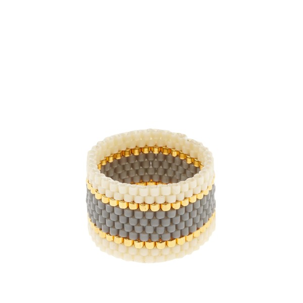 Breiter Ring Aus Glasperlen günstig online kaufen