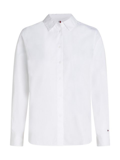 Tommy Hilfiger Hemdbluse ESS POPLIN REGULAR SHIRT mit Popeline, gesticktem günstig online kaufen