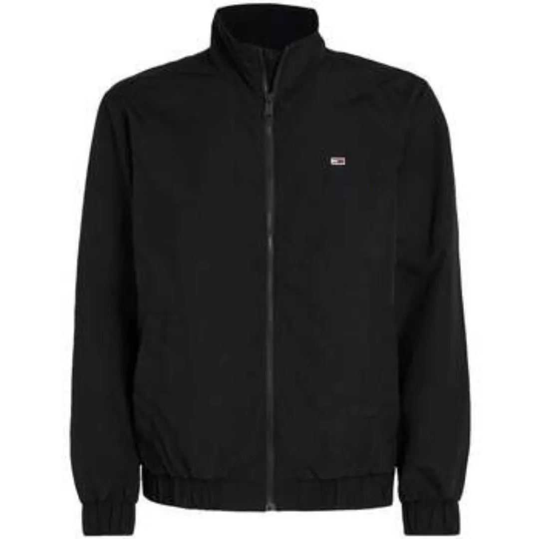 Tommy Jeans  Herren-Jacke Essential Zip Windbreaker Jacket Black günstig online kaufen