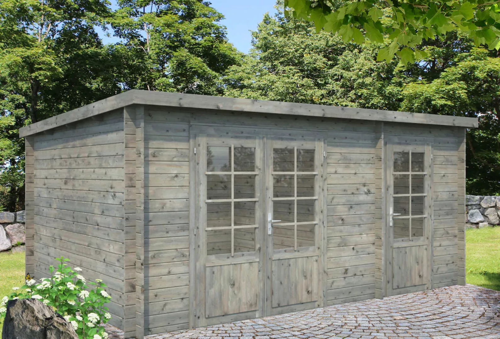 Palmako Gartenhaus "Ella", 13,1 m² günstig online kaufen