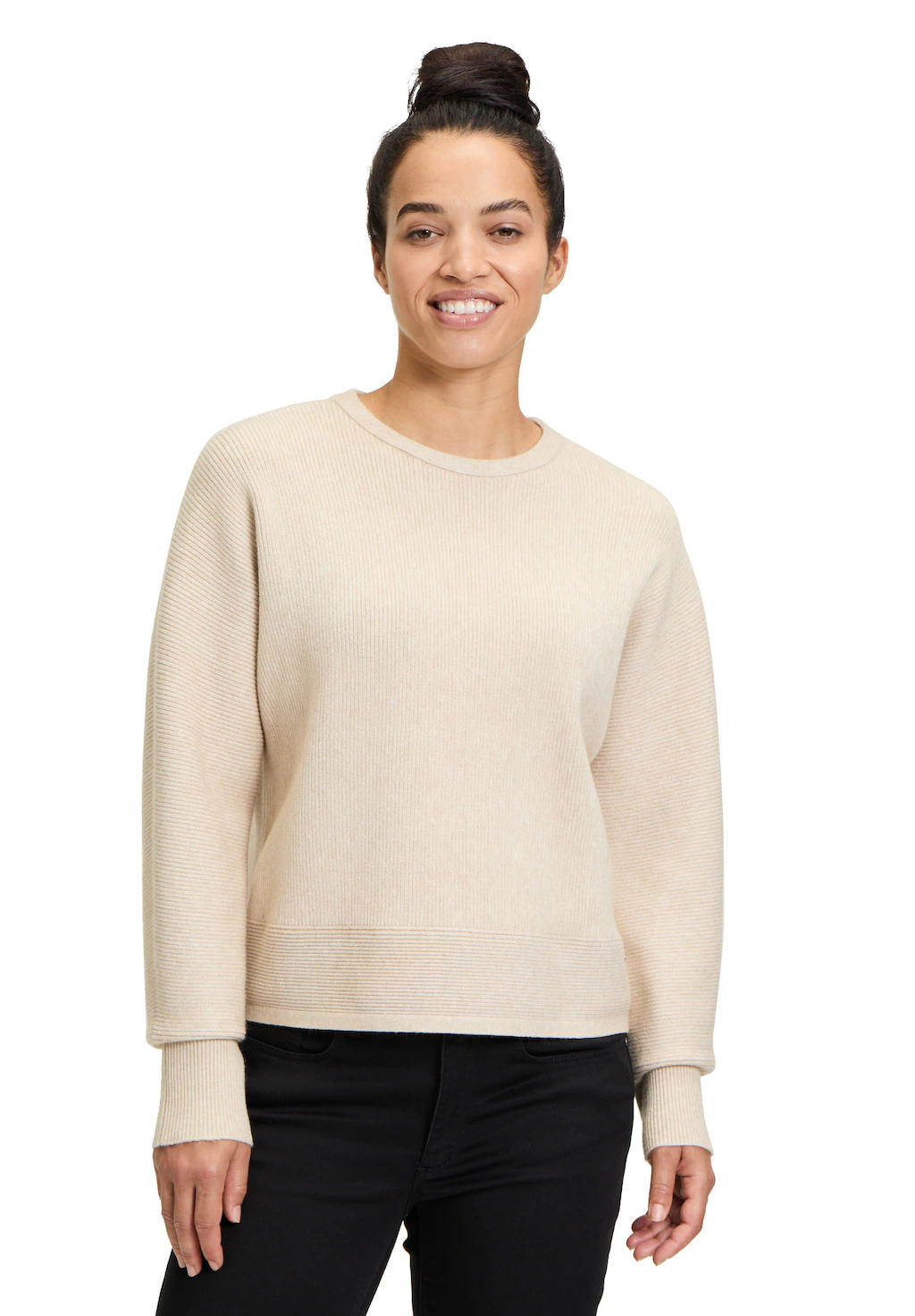 Betty&Co Strickpullover "Betty & Co Strickpullover mit Struktur", Struktur günstig online kaufen