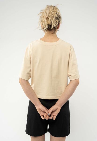 Damen Cropped T-shirt Jandra - Fairtrade Cotton & Gots Zertifiziert günstig online kaufen