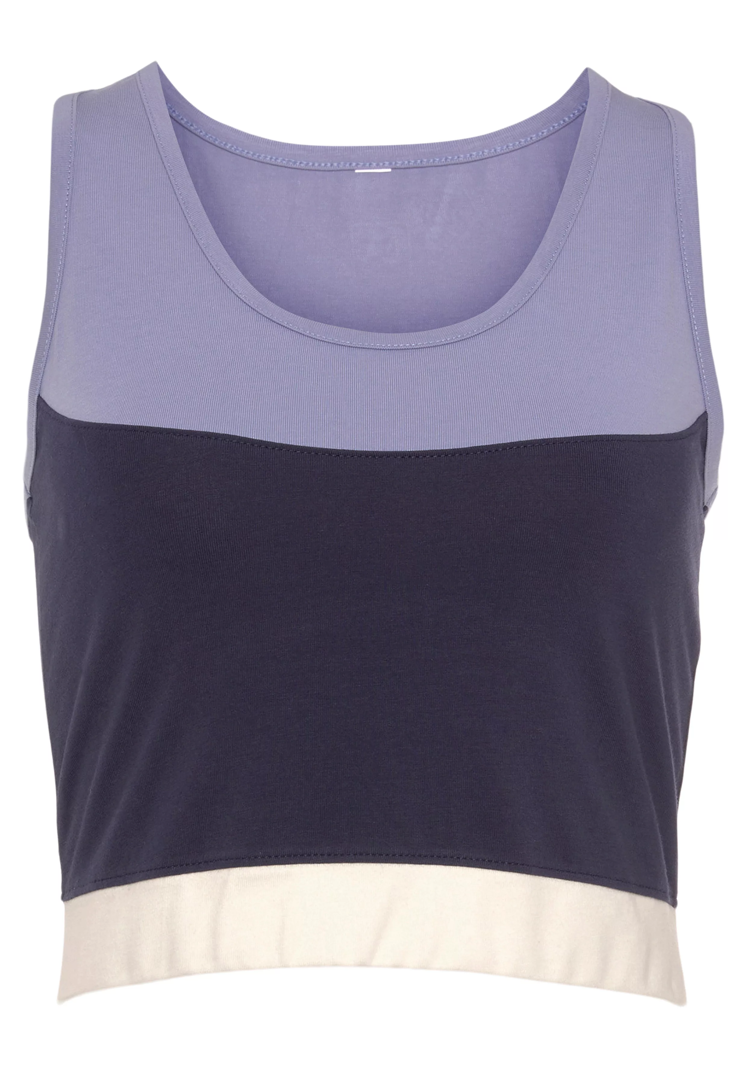 LASCANA ACTIVE Crop-Top, Sporttop mit Cut-Out günstig online kaufen