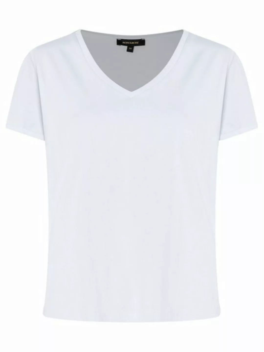 T-Shirt mit V-Ausschnitt, weiß, Frühjahrs-Kollektion günstig online kaufen