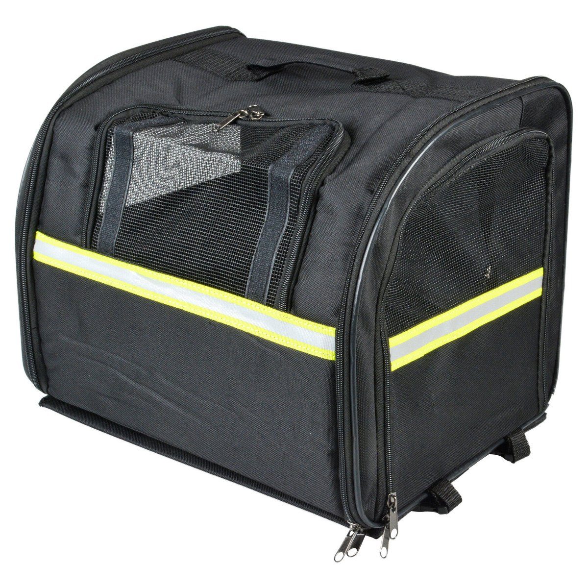 DUVO+ Tierfahrradkorb Fahrradtasche für Gepäckträger schwarz günstig online kaufen