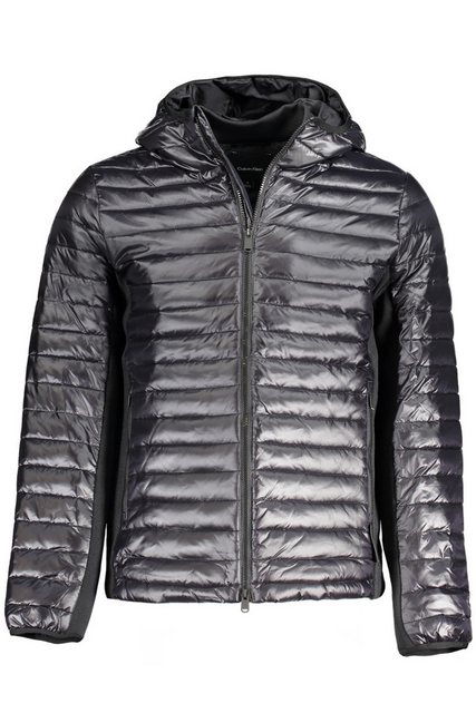 Calvin Klein Jeans Outdoorjacke Stylische Herrenjacke in Schwarz mit Kapuze günstig online kaufen