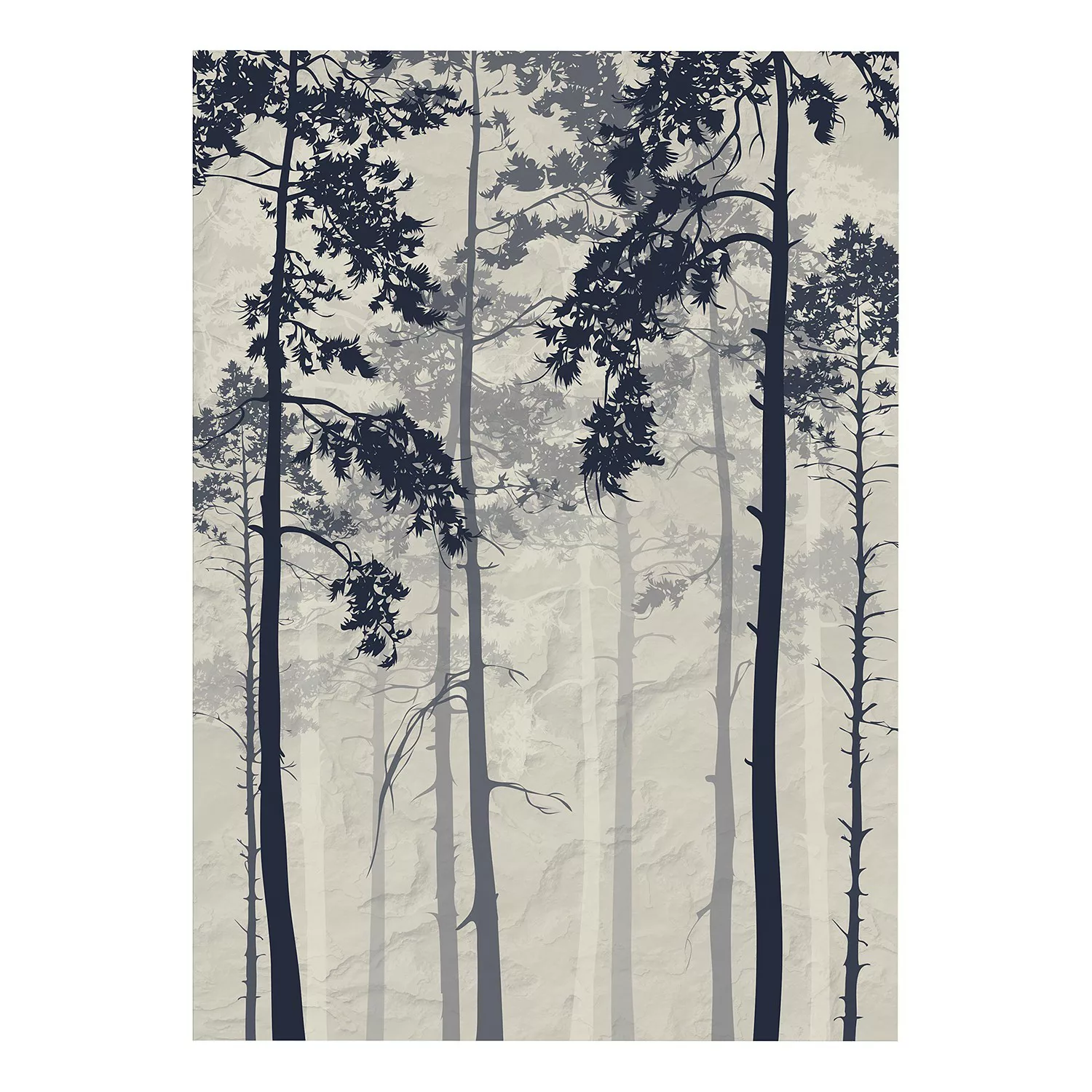 home24 Wandbild Forest In Fog günstig online kaufen