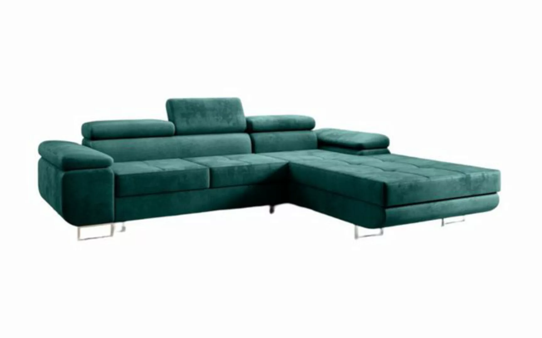 Luxusbetten24 Schlafsofa Designer Sofa Calvera, mit Stauraum und Schlaffunk günstig online kaufen