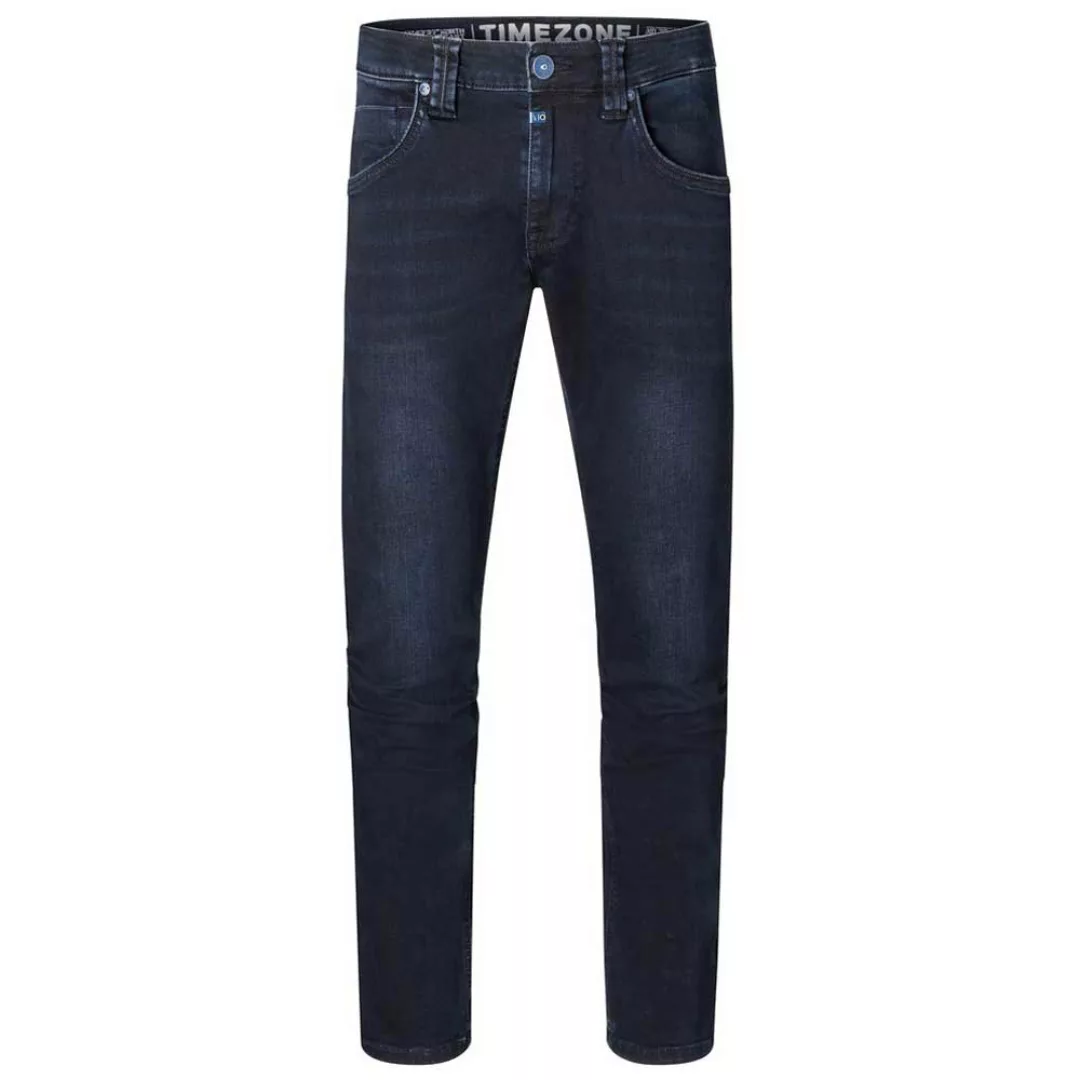 Timezone Slim Eduardotz Jeans 38 Black Blue Wash günstig online kaufen