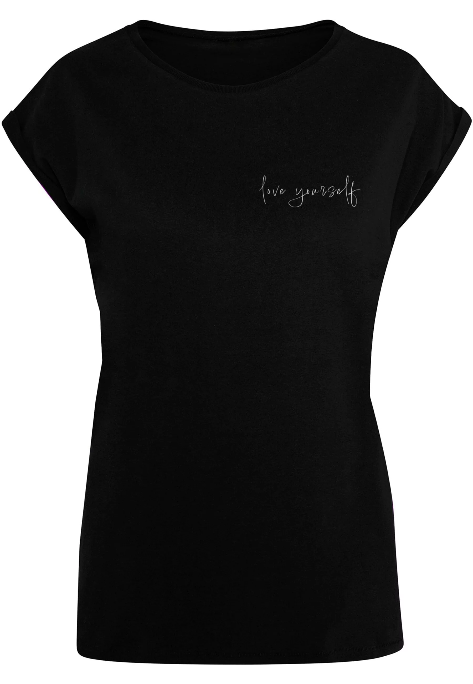 Merchcode T-Shirt "Merchcode Damen Ladies Love Yourself T-Shirt" günstig online kaufen